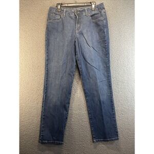 BAND LINOBLU WOMEN SIZE‎ 12 STRETCH JEANS Blue Casual